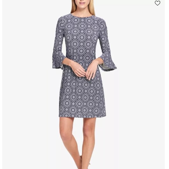 TOMMY HILFIGER Navy Blue Shift Dress NWOT - Picture 12 of 13